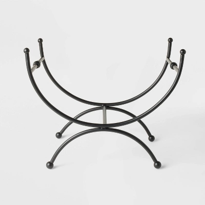 Log Holder Black - Threshold™ Designed With Studio McGee 4 Log Holder Black - Threshold™ Designed With Studio McGee - Image 2