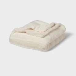 55"x80" Faux Fur Ribbed Bed Throw - Threshold™ 9 55"x80" Faux Fur Ribbed Bed Throw - Threshold™ -Home Decor Shop GUEST 1412c4ed 1509 4a81 9995 dfeb944120c0