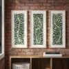 (Set Of 3) 12"x28" Modern Seaweed Framed Arts Naturals - Threshold™ 2 (Set Of 3) 12"x28" Modern Seaweed Framed Arts Naturals - Threshold™ -Home Decor Shop GUEST 1c644c20 573f 4d56 a355 ef25dd2067a8