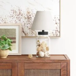 Causal Fillable Small Lamp Base Clear - Threshold™