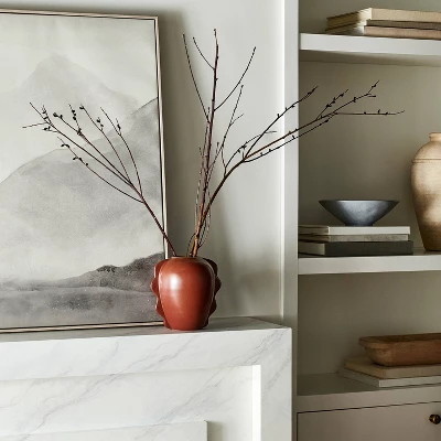 Ceramic Wavy Vase - Threshold™ Designed With Studio McGee 3 Ceramic Wavy Vase - Threshold™ Designed With Studio McGee