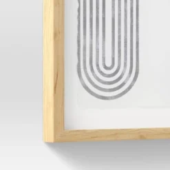 (Set Of 2) 16" X 20" Curve Lines Framed Under Glass Black - Threshold™ -Home Decor Shop GUEST 7baf7b27 376e 4957 9e0f 57bbc883acc6