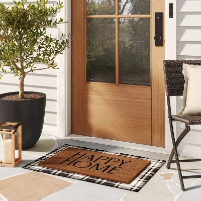 1'6"x2'6" Printed Rug Black - Threshold™ 3 1'6"x2'6" Printed Rug Black - Threshold™