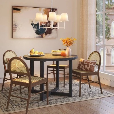 Plush Persian Style Area Rug Cream - Threshold™ 4 Plush Persian Style Area Rug Cream - Threshold™ - Image 2