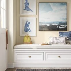 36" X 36" Blue Sky Landscape Framed Canvas - Threshold™