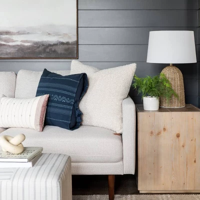 36" X 36" Dreary Abstract Landscape Framed Wall Canvas - Threshold™ Designed With Studio McGee 6 36" X 36" Dreary Abstract Landscape Framed Wall Canvas - Threshold™ Designed With Studio McGee - Image 4