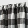 2pk 42"x36" Light Filtering Gingham Curtain Tiers Gray/White - Threshold™ -Home Decor Shop GUEST db127633 9fec 4d64 a134 4c32ed40e880
