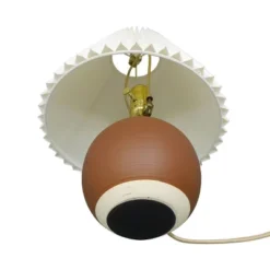 Oval Table Lamp With Pleated Shade (Includes LED Light Bulb) Red - Threshold™ Designed With Studio McGee -Home Decor Shop GUEST e90ec3ad c080 47dd 8d10 8de186c583b9