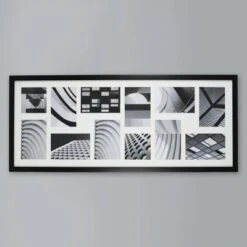 33"x14" Thin Collage Holds 12 Photo Frame - Threshold™