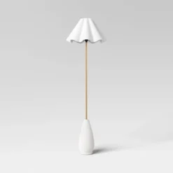 Wavy Shade Collection With Ceramic Base Floor Lamp - Threshold™ 11 Wavy Shade Collection With Ceramic Base Floor Lamp - Threshold™ -Home Decor Shop GUEST f9422d18 dbf4 4d67 887e 8da10c4df22f